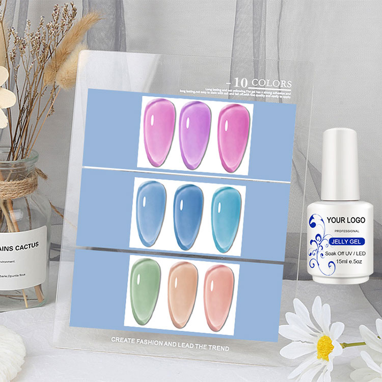 36 Farben Eis Jelly Gel Politur