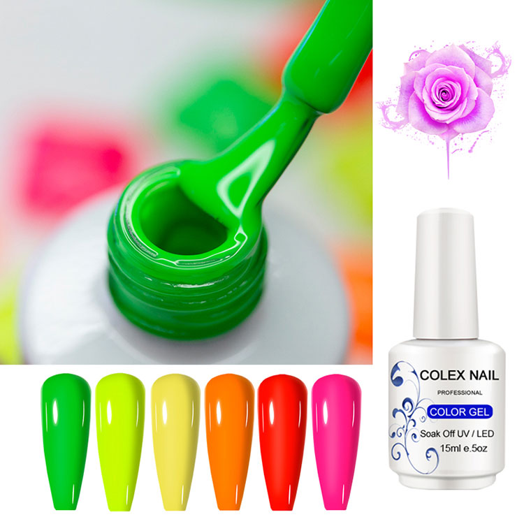 80 Farben 15 ml reiner Gelnagellack