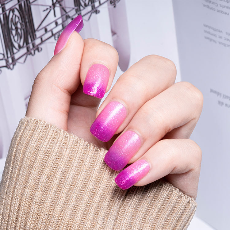 Farbstimmung, Temperaturwechsel, Nagellack