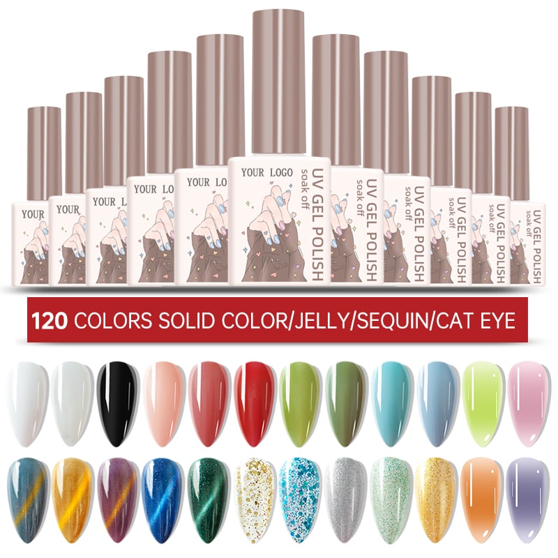 Farben Gel -Nagellack