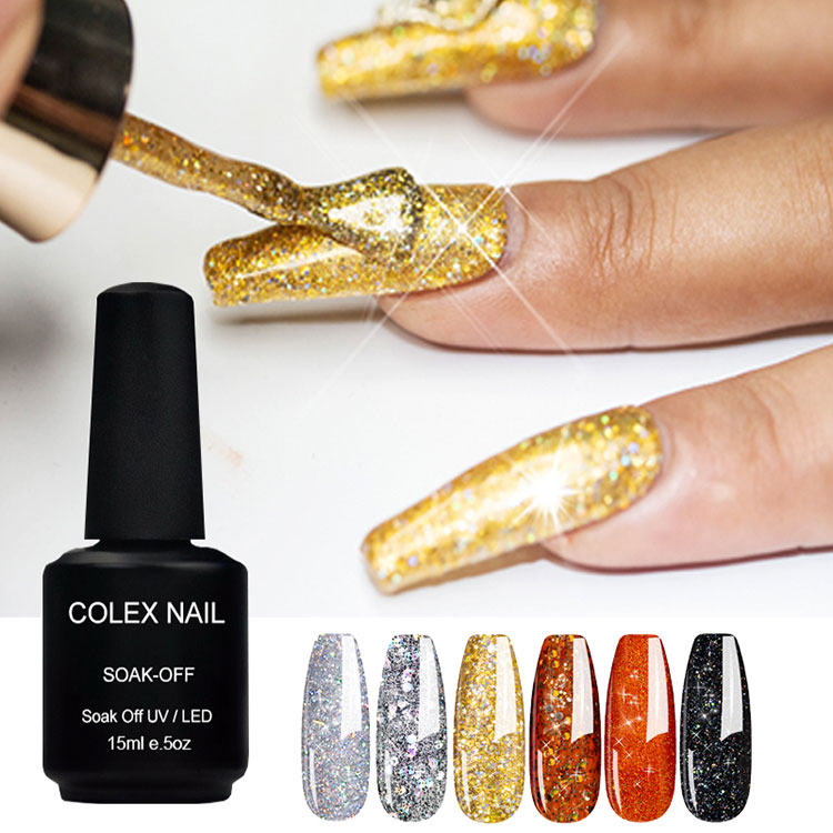 Diamond Shimmer Glitter Gel Politur