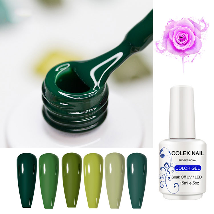Einfach Farbe Pure Color Gel Politur auftragen