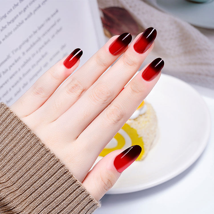 Logo Bunter temperaturverändernder Nagellack