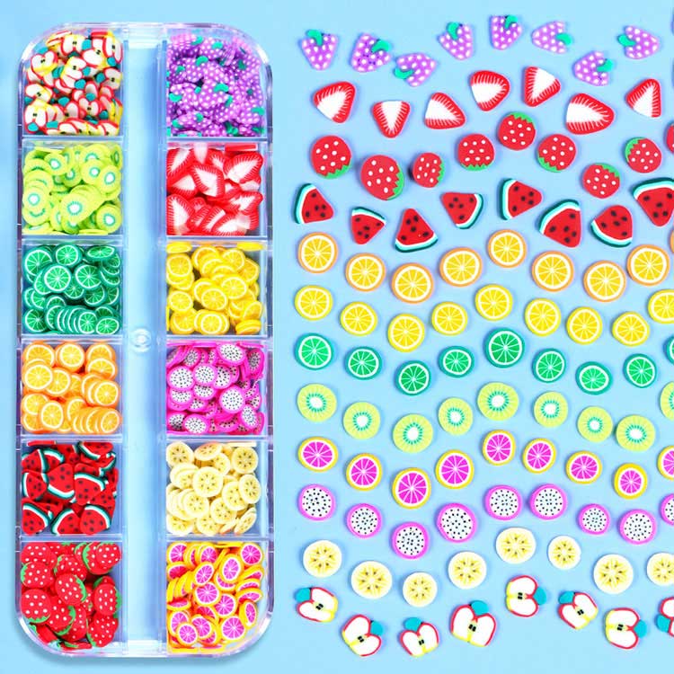 Nail Art Fruchtscheiben