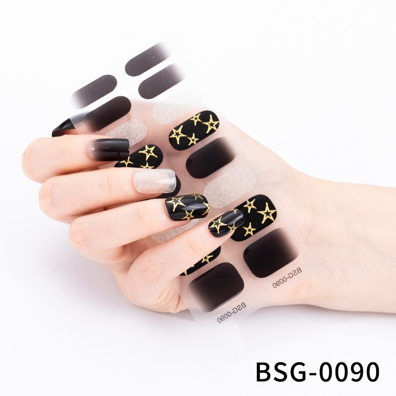 Nagellack-Aufkleberfolien