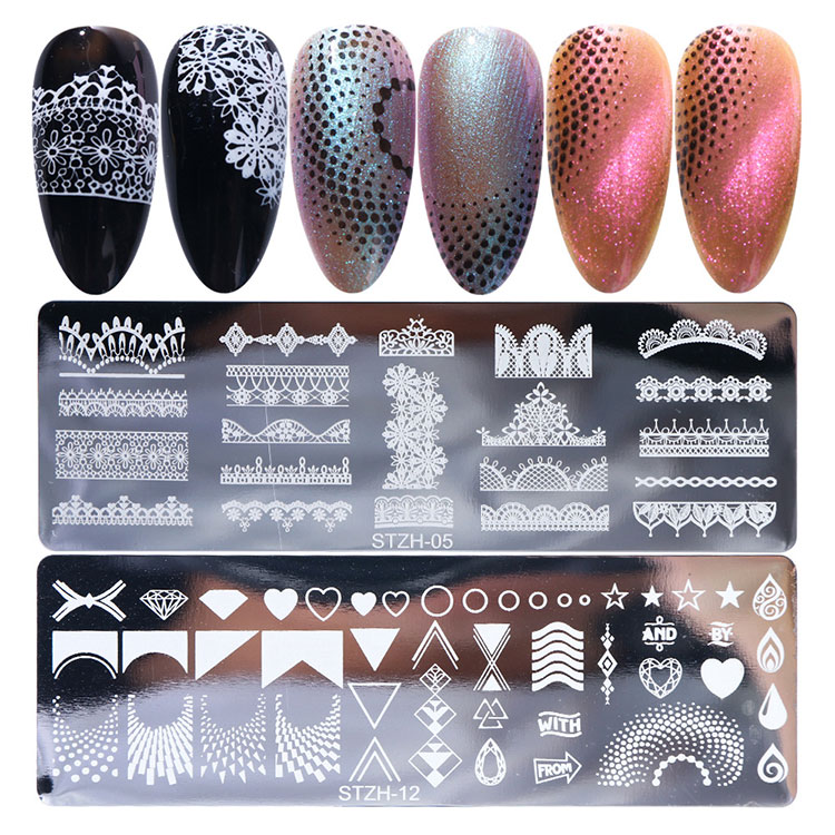 Nagelstempelplatte